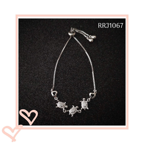 RRJ1067 Pure 925 Sterling Silver Bracelet - RishiRich Jewels