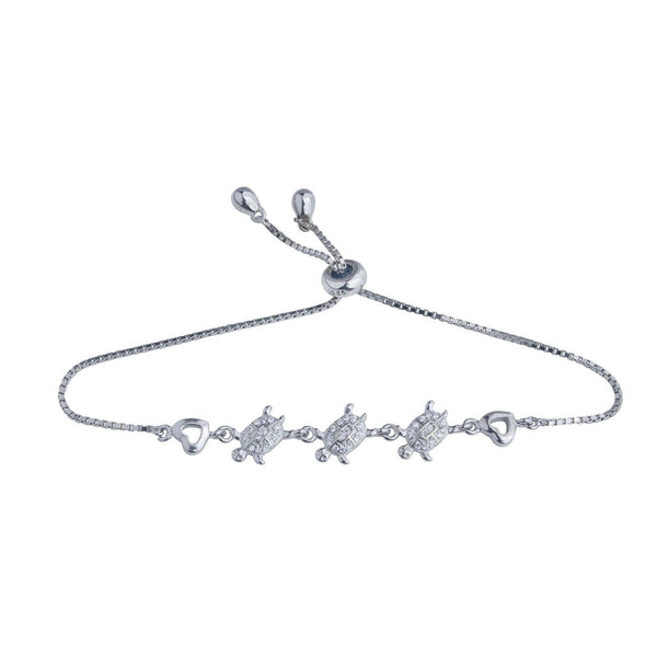 RRJ1067 Pure 925 Sterling Silver Bracelet - RishiRich Jewels
