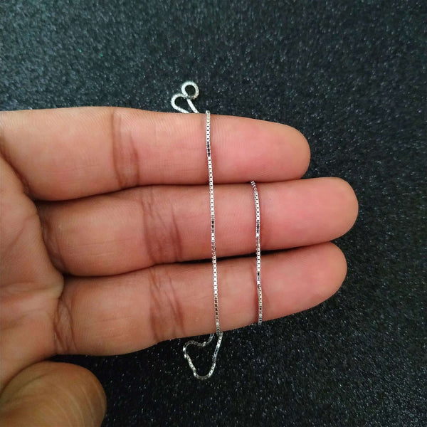 RRJ1090 Pure 925 Sterling Silver Chain - RishiRich Jewels