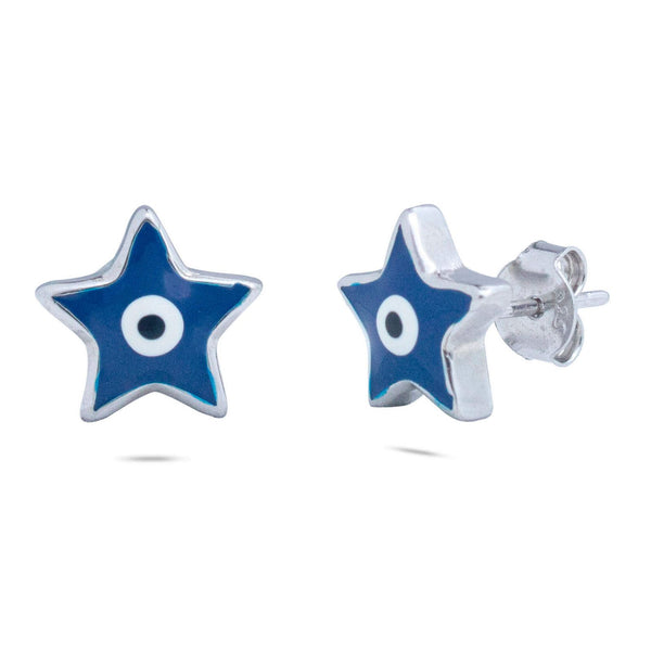 RRJ1107 Pure 925 Sterling Silver Stud - RishiRich Jewels