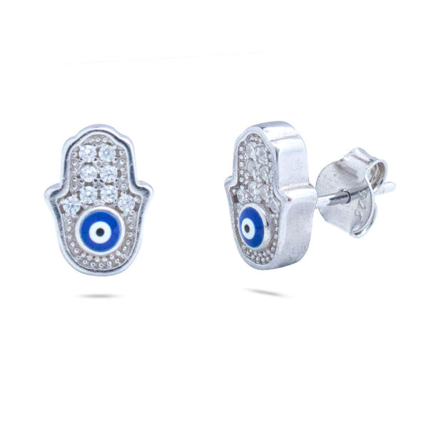 RRJ1108 Pure 925 Sterling Silver Stud - RishiRich Jewels
