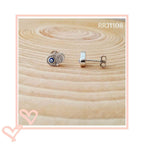 RRJ1108 Pure 925 Sterling Silver Stud - RishiRich Jewels