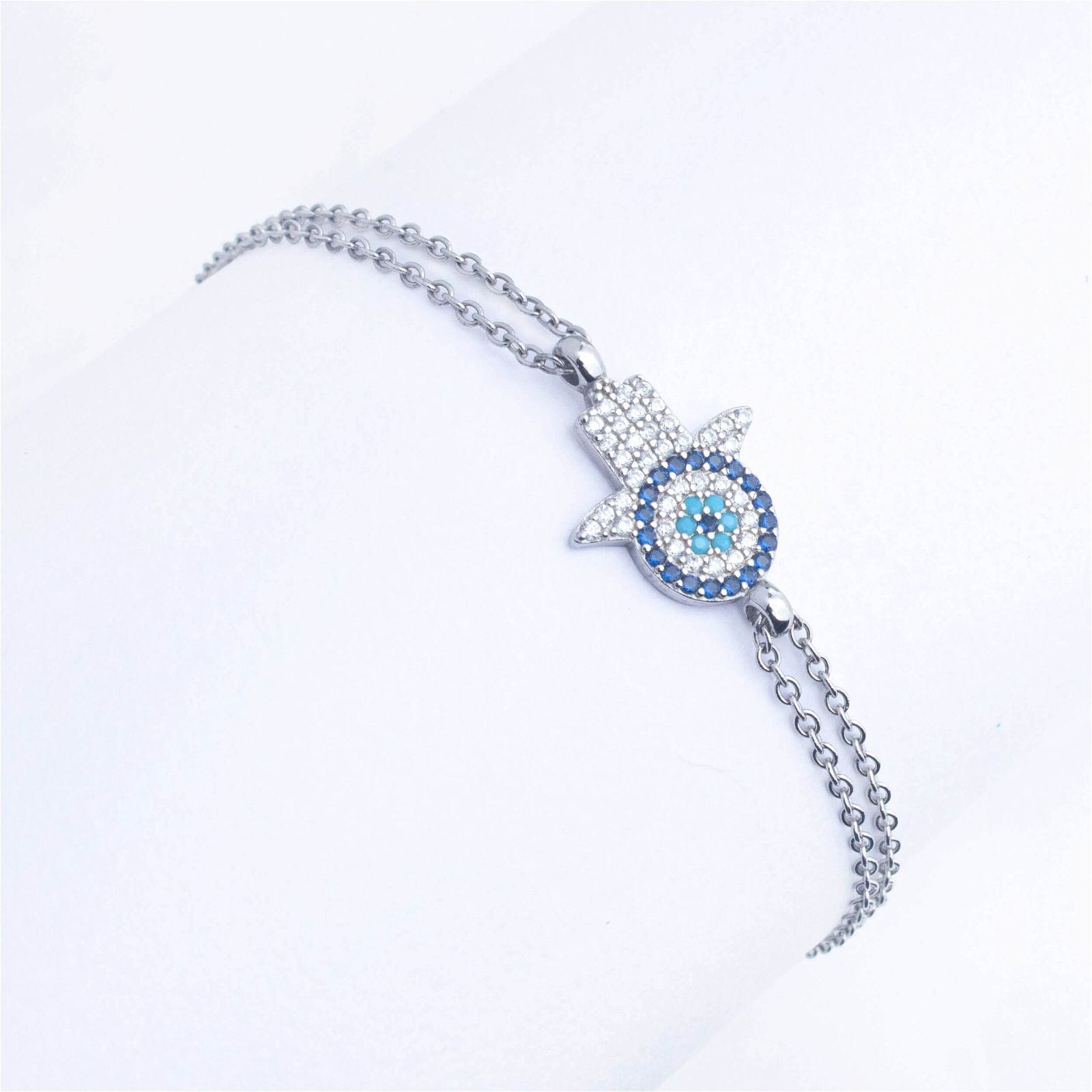 RRJ1119 Pure 925 Sterling Silver Bracelet - RishiRich Jewels