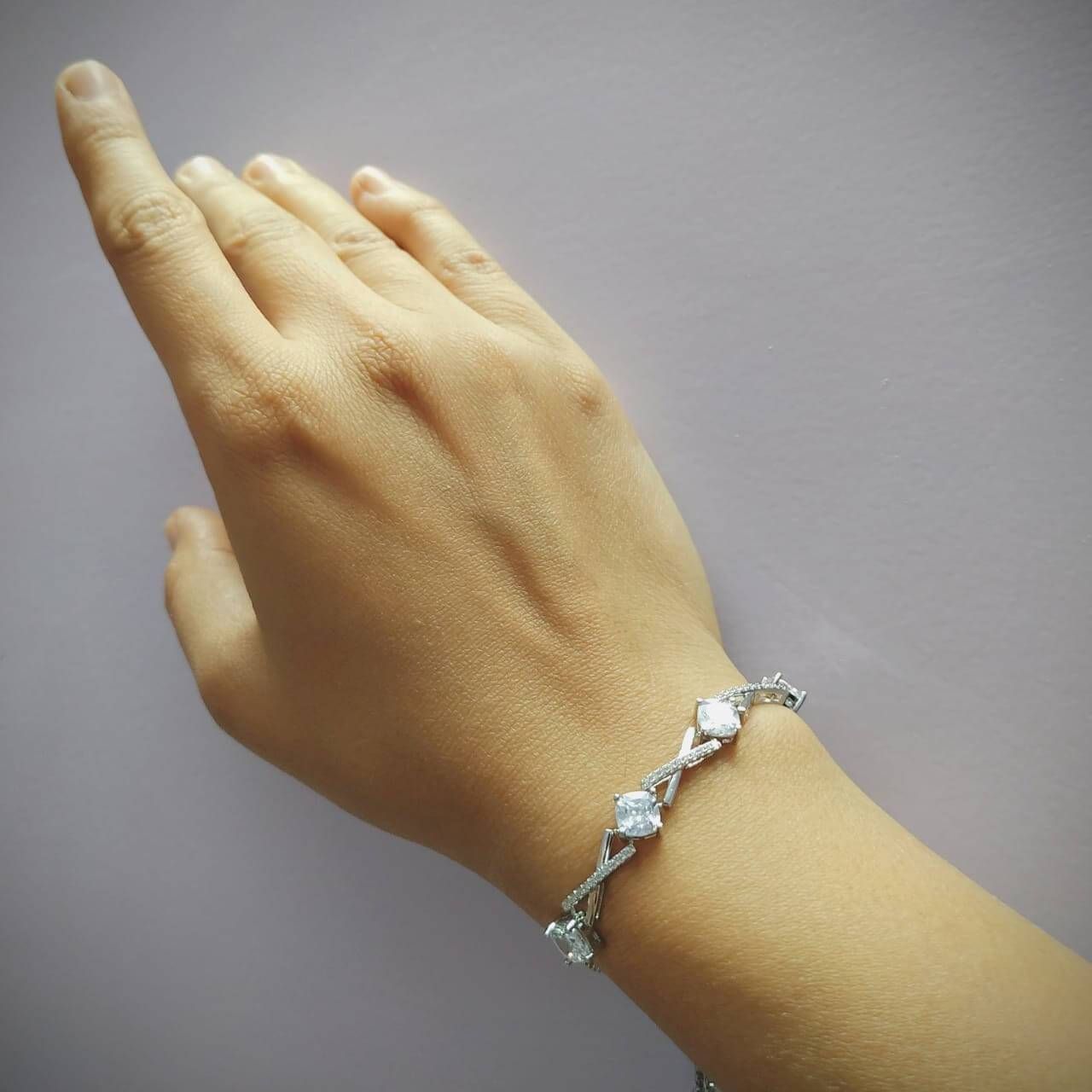 RRJ1131 Pure 925 Sterling Silver Bracelet - RishiRich Jewels