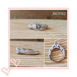 RRJ1162 Pure 925 Sterling Silver Ring - RishiRich Jewels