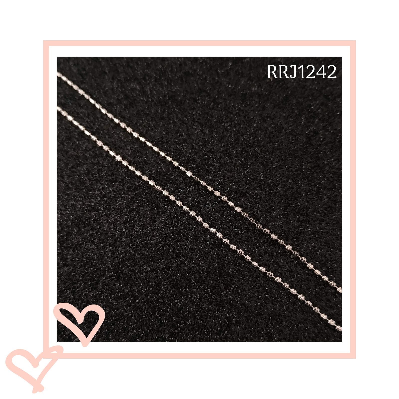 RRJ1242 Pure 925 Sterling Silver Unisex Chain - RishiRich Jewels