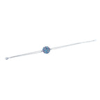 RRJ1249 Pure 925 Sterling Silver Evil Eye Bracelet - RishiRich Jewels