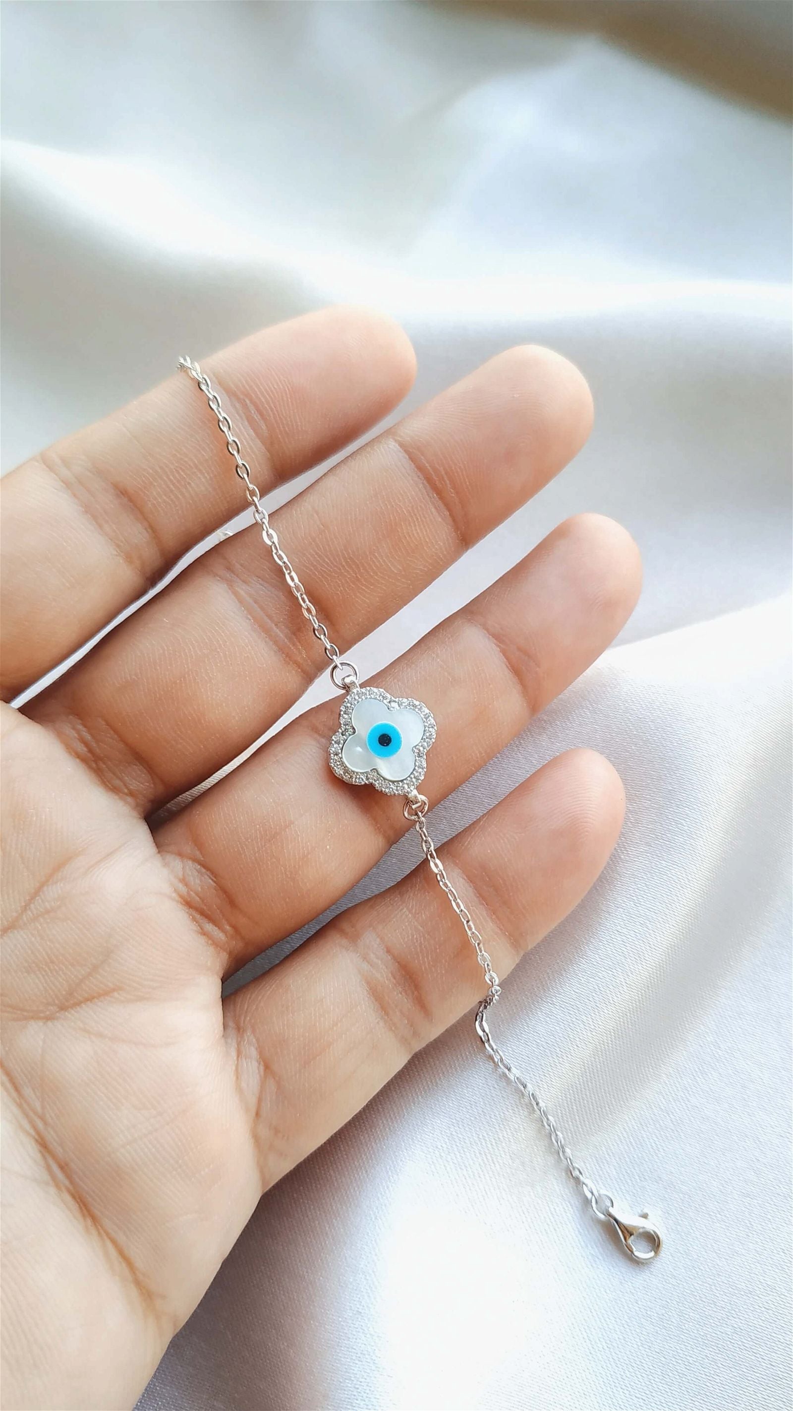 RRJ1278 Pure 925 Sterling Silver Bracelet - RishiRich Jewels