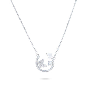 RRJ1296 Pure 92.5 Sterling Silver Necklace - RishiRich Jewels