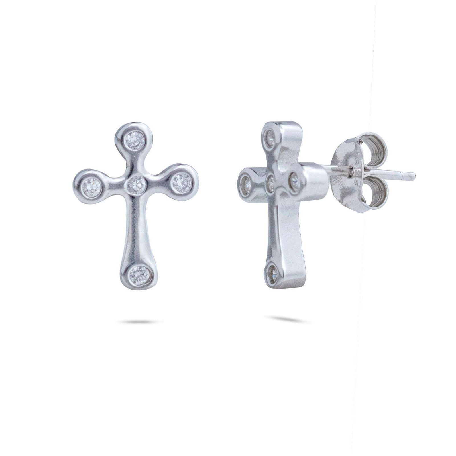 RRJ1312 Pure 925 Sterling Silver Stud - RishiRich Jewels
