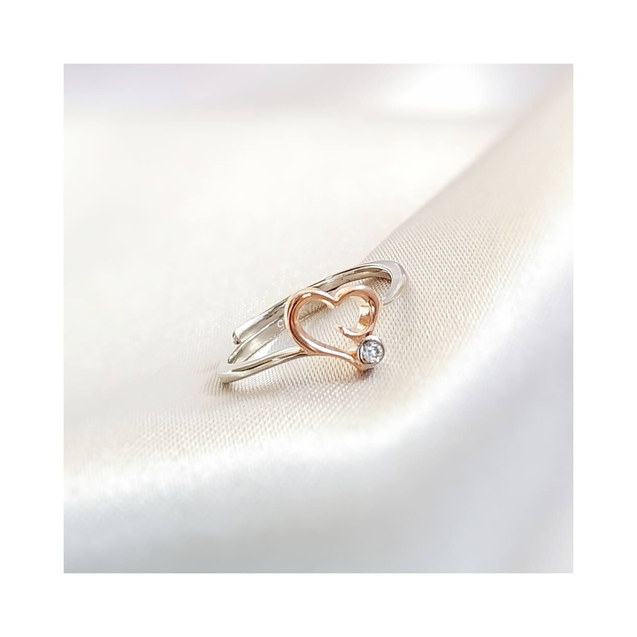 RRJ1318 Pure 925 Sterling Silver Adjustable Ring - RishiRich Jewels