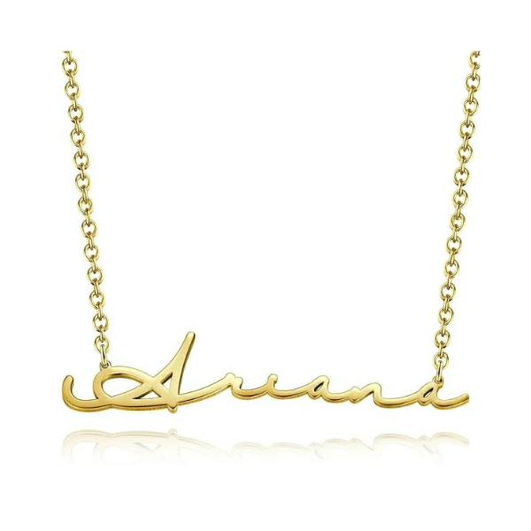 Signature Style Name Necklace - RishiRich Jewels