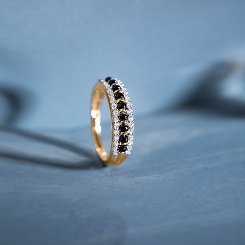 Single Band Mangalsutra Ring RishiRich Jewels