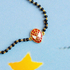 Spider Man Silver Baby Nazariya Bracelet - RishiRich Jewels