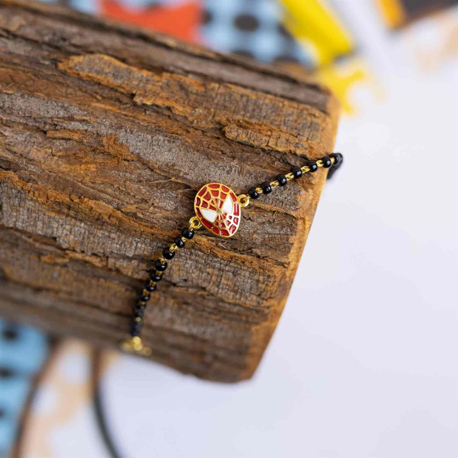 Spider Man Silver Baby Nazariya Bracelet - RishiRich Jewels