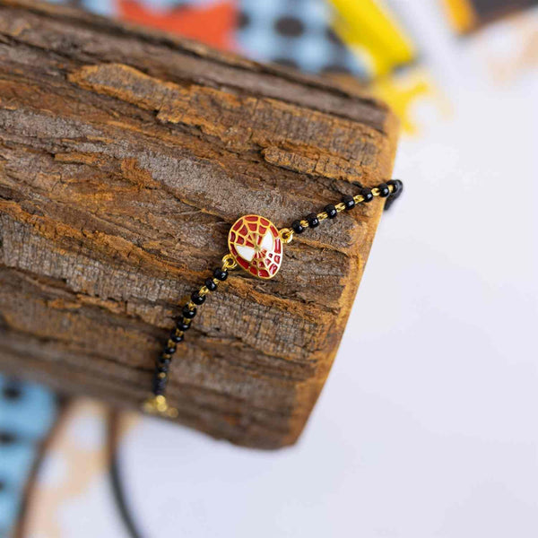Spider Man Silver Baby Nazariya Bracelet - RishiRich Jewels