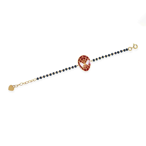 Spider Man Silver Baby Nazariya Bracelet - RishiRich Jewels