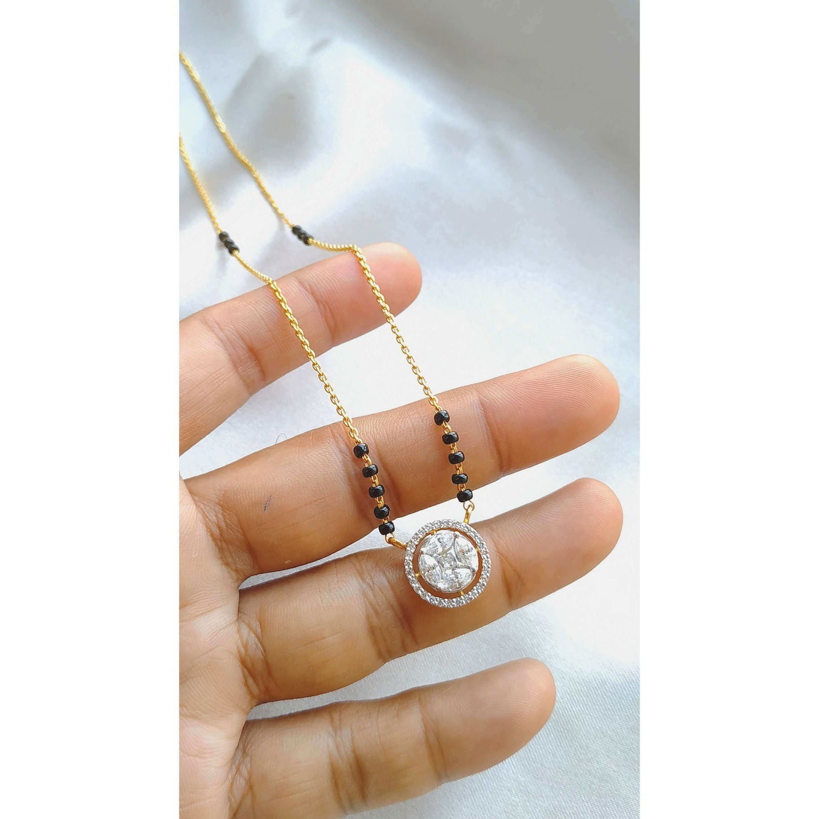 The Basic Babe Chain Neck Mangalsutra - RishiRich Jewels