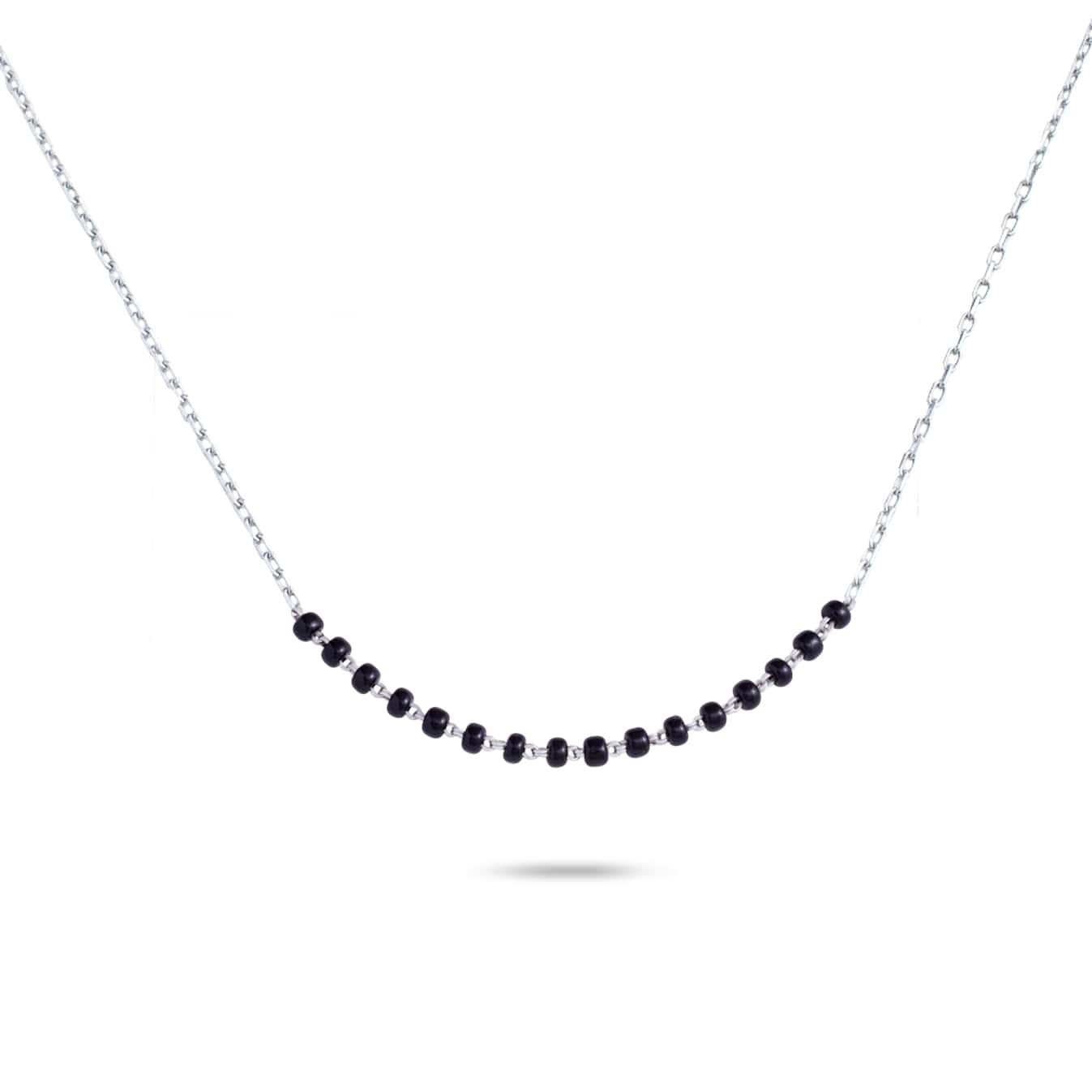 The Minimal Majesty Neck Mangalsutra - RishiRich Jewels