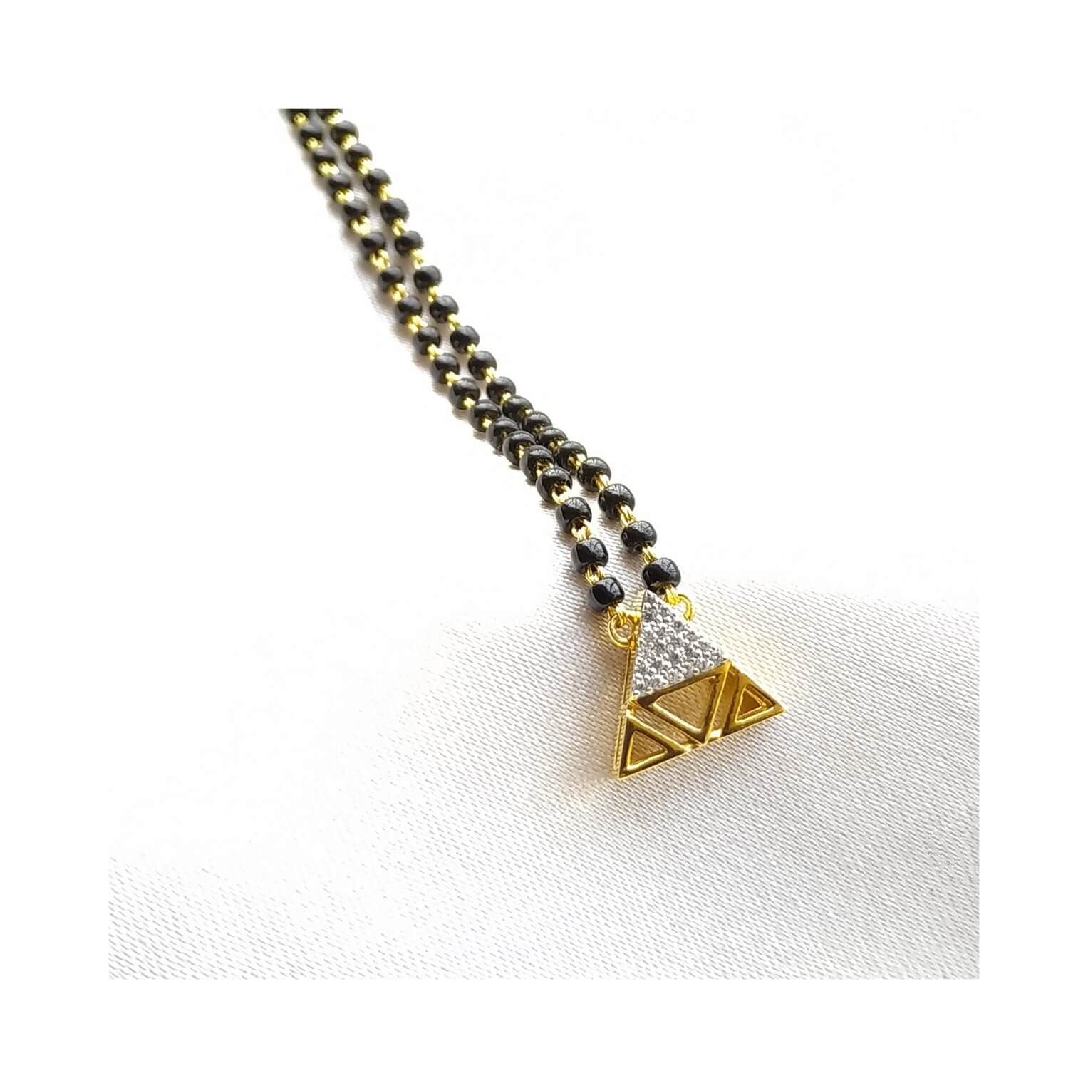 The Pyramid Paradise Neck Mangalsutra - RishiRich Jewels