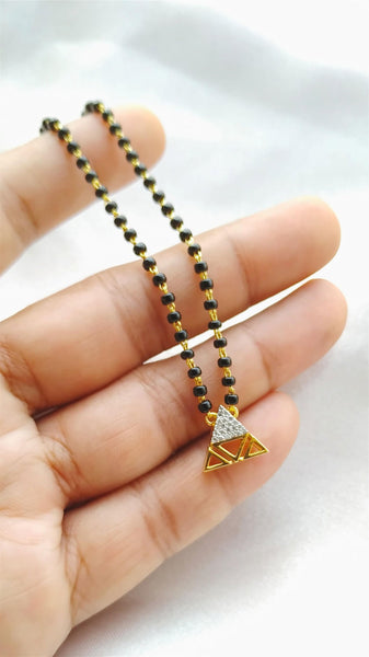 The Pyramid Paradise Neck Mangalsutra - RishiRich Jewels