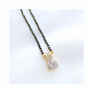 The Virtue Triangle Neck Mangalsutra - RishiRich Jewels