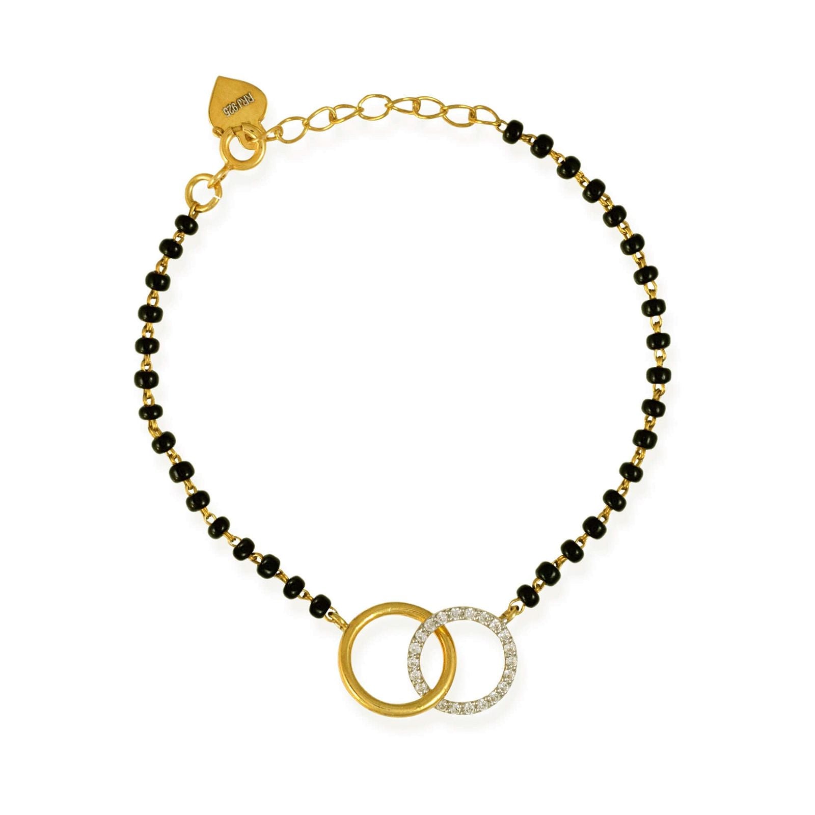 Together Forever Mangalsutra Bracelet - RishiRich Jewels