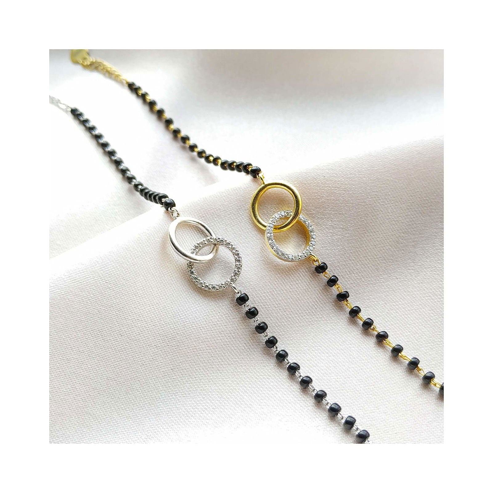 Together Forever Mangalsutra Bracelet - RishiRich Jewels