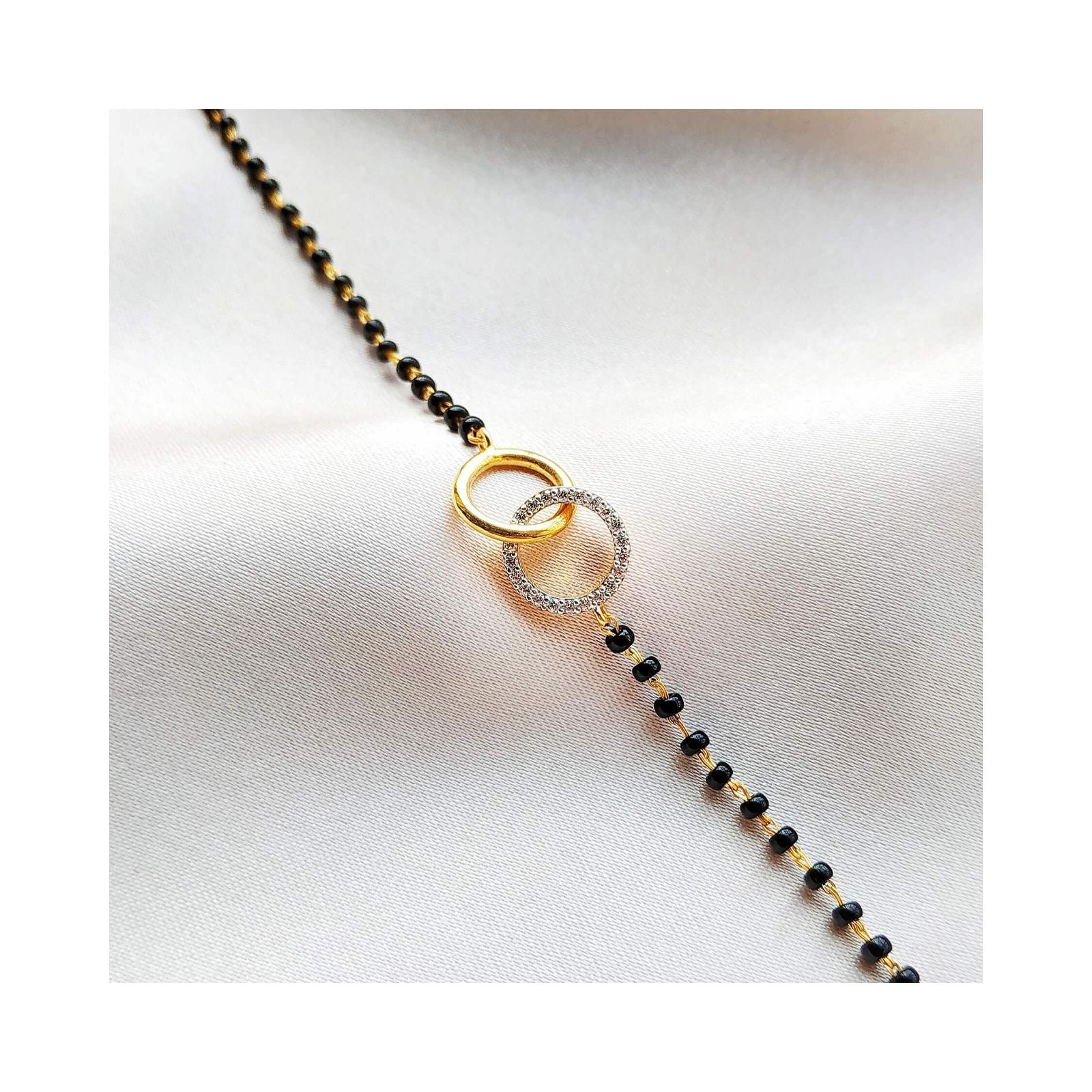 Together Forever Mangalsutra Bracelet - RishiRich Jewels