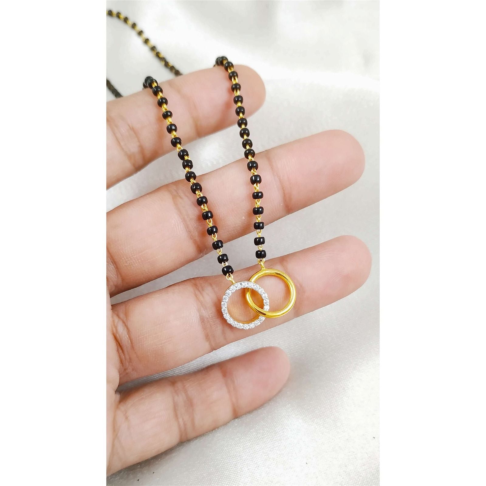 Together Forever Neck Mangalsutra - RishiRich Jewels