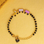 Toy Train Silver Baby Nazariya Bracelet - RishiRich Jewels