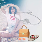 Lifestyle image of Tree of Life Anklet