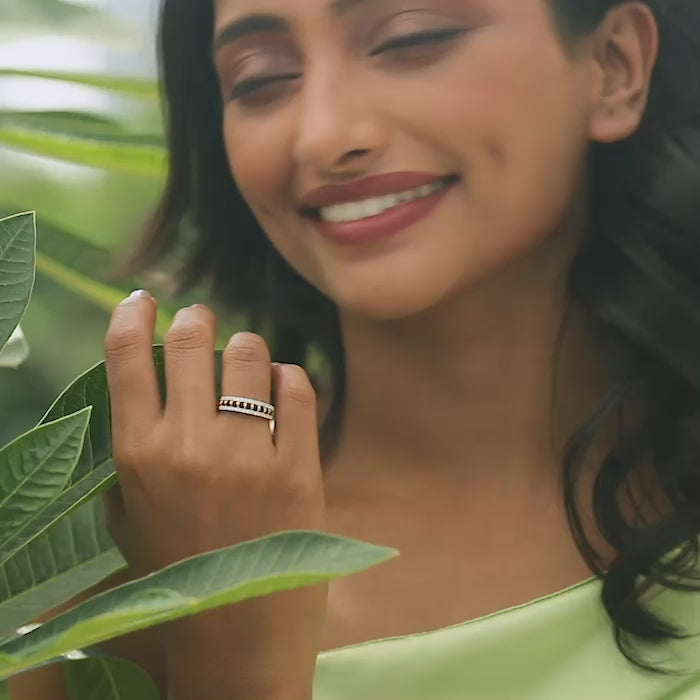 Single Band Mangalsutra Ring
