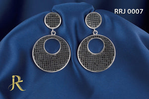 RRJ0007 Pure 925 Sterling Silver Earring