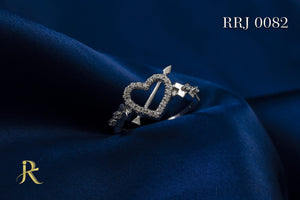 RRJ0082 Pure 925 Sterling Silver Ring