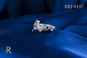 RRJ0157 Pure 925 Sterling Silver Ring