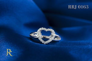 RRJ0163 Pure 925 Sterling Silver Ring