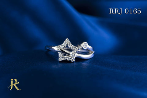 RRJ0165 Pure 925 Sterling Silver Ring
