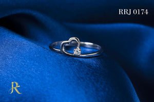 RRJ0174 Pure 925 Sterling Silver Ring