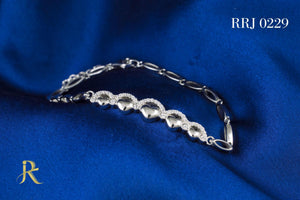 RRJ0229 Pure 925 Sterling Silver Bracelet