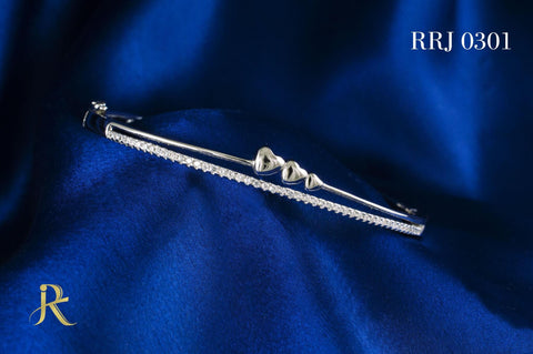 RRJ0301 Pure 925 Sterling Silver Bracelet
