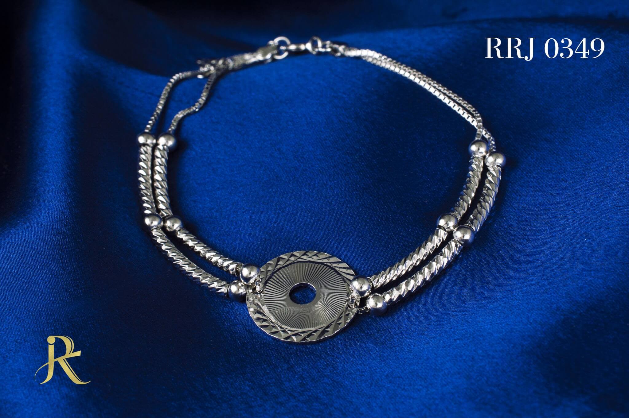 RRJ0349 Pure 925 Sterling Silver Bracelet