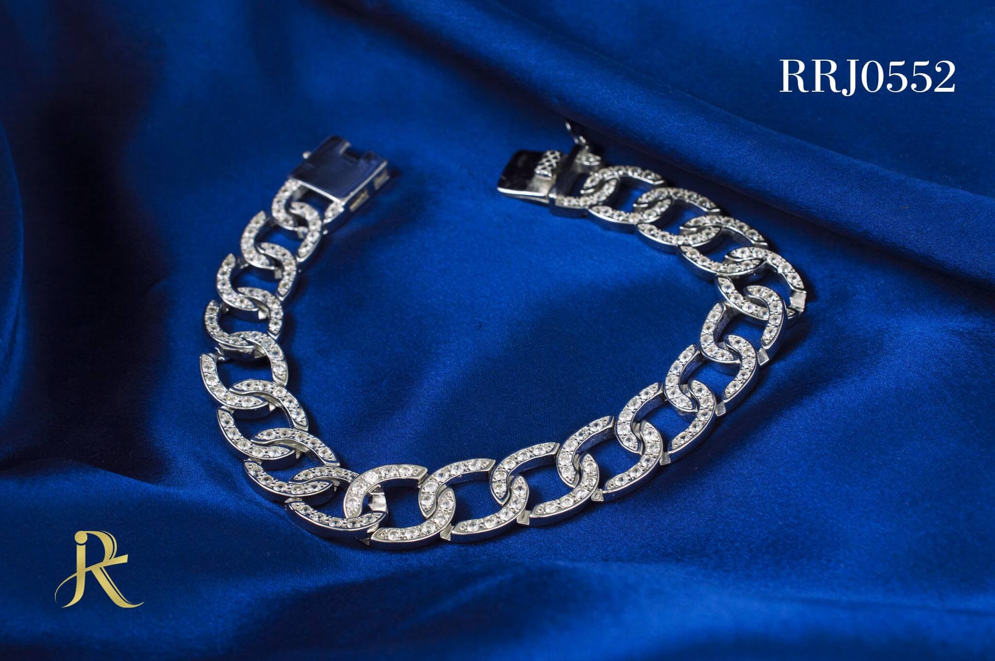 RRJ0552 Pure 925 Sterling Silver Bracelet