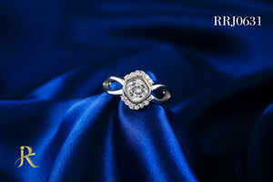 RRJ0631 Pure 925 Sterling Silver Ring