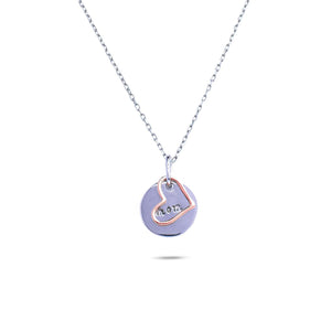 RRJ0849 Pure 925 Sterling Silver Necklace