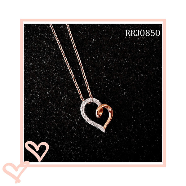 RRJ0850 Pure 925 Sterling Silver Necklace