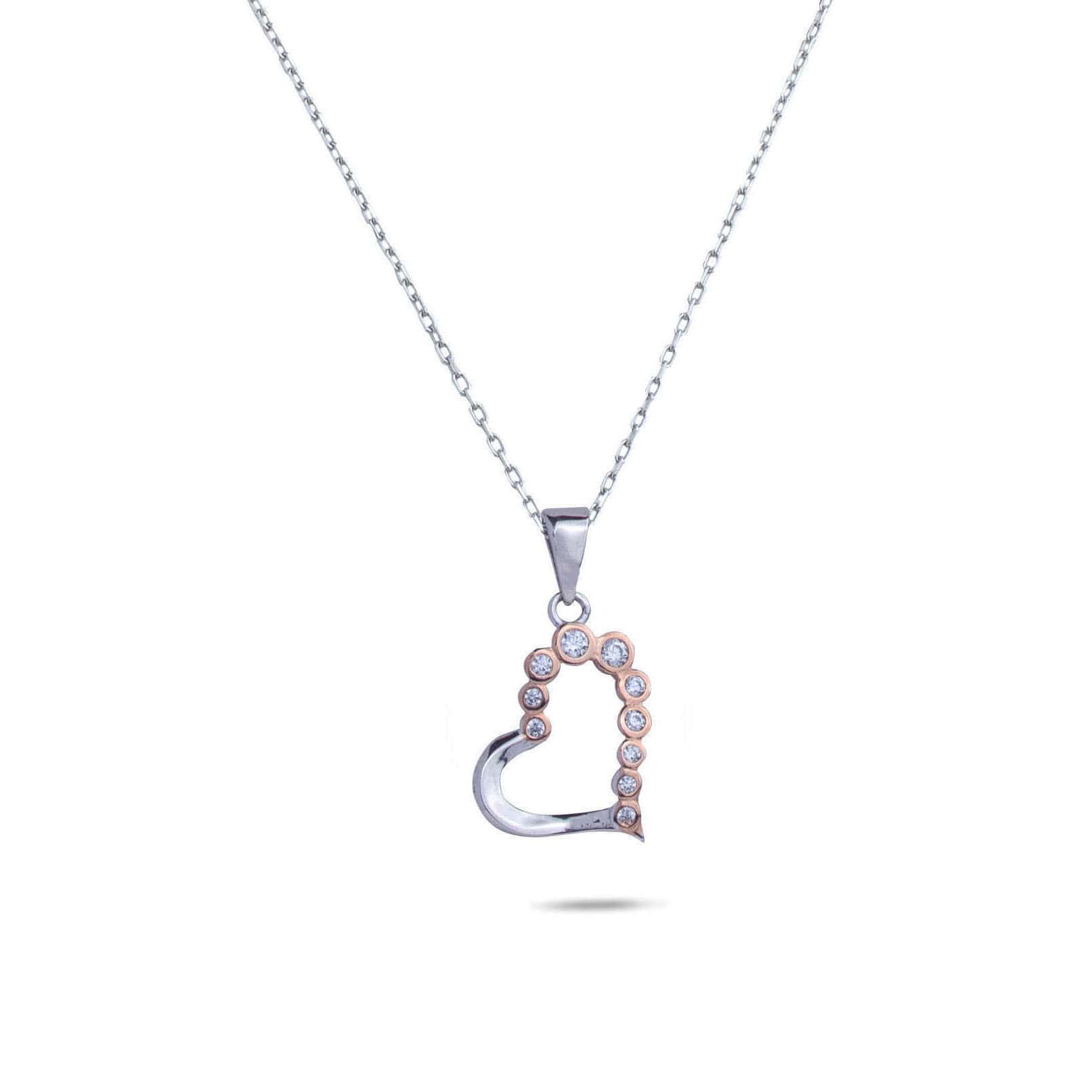 RRJ0852 Pure 925 Sterling Silver Necklace