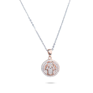 RRJ1062 Pure 925 Sterling Silver Necklace