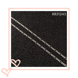 RRJ1243 Pure 925 Sterling Silver Unisex Chain