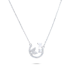 RRJ1296 Pure 92.5 Sterling Silver Necklace